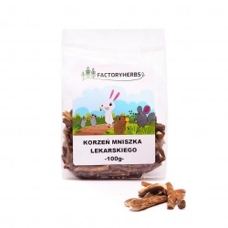 Factoryherbs KORZEŃ MNISZKA LEKARSKIEGO 100G Factoryherbs KORZEŃ MNISZKA LEKARSKIEGO 100G